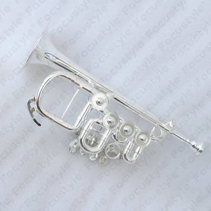 Focustyle Elite FTR-480 Rotary Piccolo Trumpet